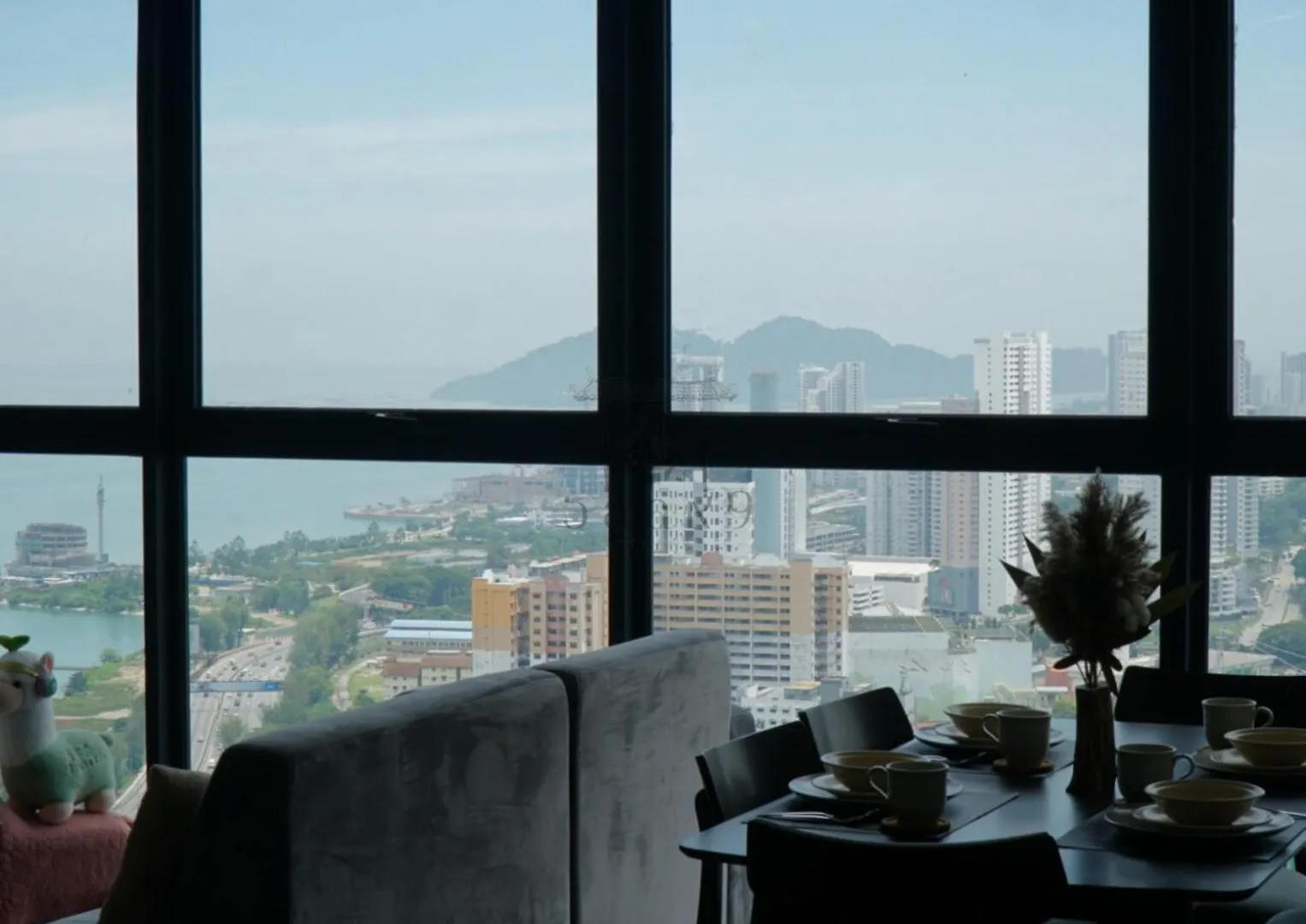 Sky High Stuning Penang Bridge & City Views 3Br Jelutong Apartment