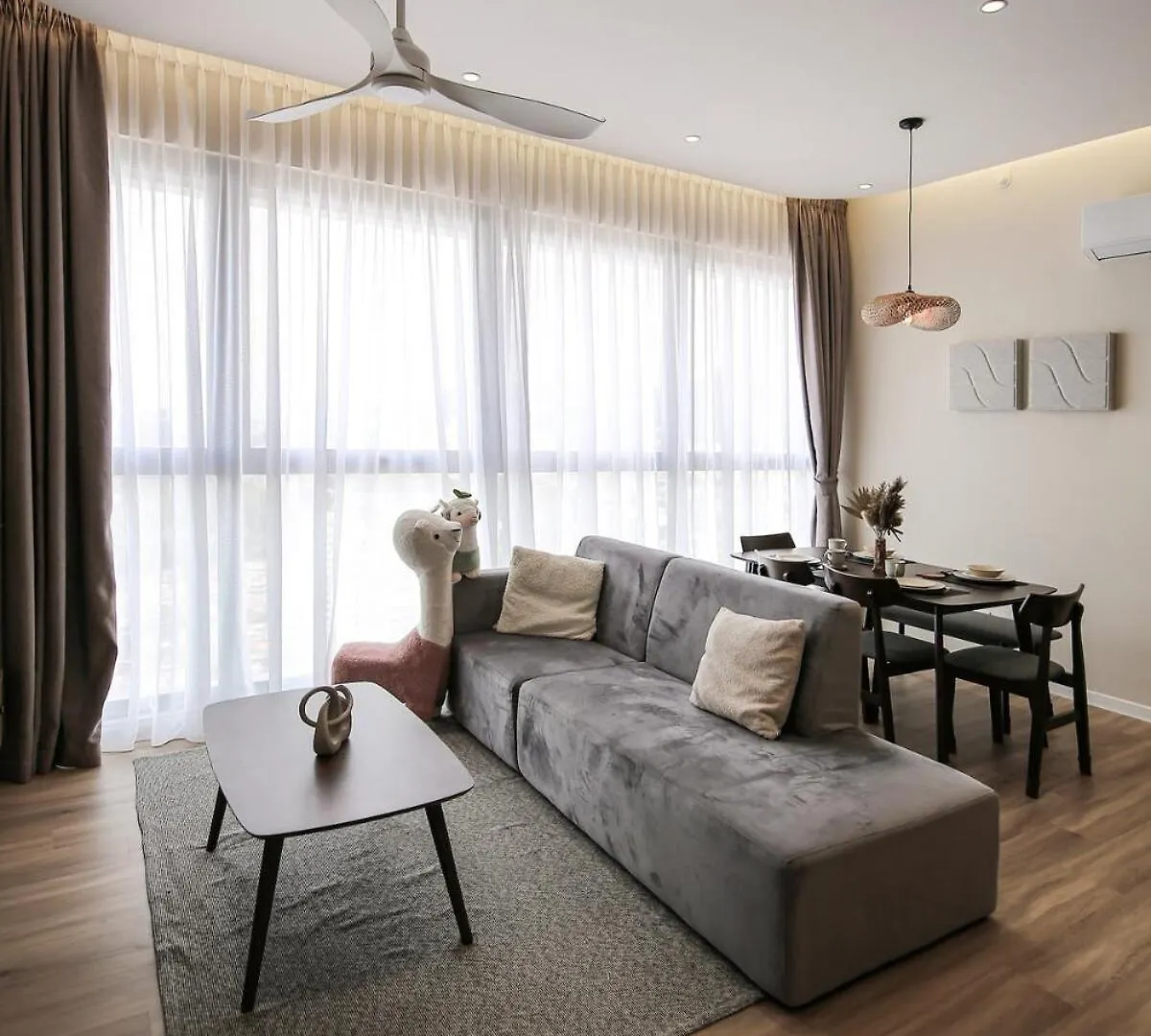 Apartmán Sky High Stuning Penang Bridge & City Views 3Br Jelutong